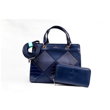 Sac à Main et Portefeuille en Cuir Chrisbella – Élégance et Style